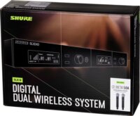 Shure SLXD24DE/B58-G59 Vezeték nélküli mikrofon szett 2db + vevőegység - Fekete