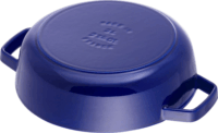 Staub Chistera Öntöttvas Főzőedény fedővel Ø 28cm 3,7L - Kék