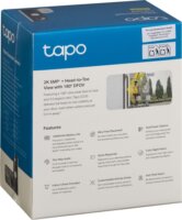 TP-Link Tapo D235 Okos ajtócsengő kaputelefon kamerával - Fekete