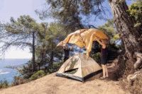 Coleman Darwin 3 személyes Kupola sátor 275 x 185 x 115 cm - Bézs