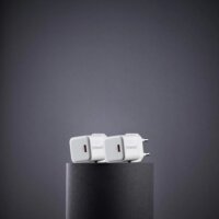 Intenso W30C USB-C GaN Hálózati Gyorstöltő Adapter 30W (2db / csomag) - Fehér