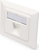 Digitus DN-93811 1xRJ45 Keystone Beépítő Keret - Fehér