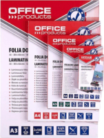 Office Product 2 x 100 mikron A3 fényes lamináló fólia (100 db / csomag)