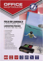 Office Product 2 x 80 mikron A3 fényes lamináló fólia (100 db / csomag)
