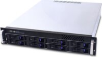 FANTEC SRC-2080X07-12G/6G 2HE 2U Rack Szerver Ház (43 × 55 × 8,8 cm) - Szürke