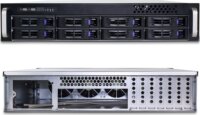 FANTEC SRC-2080X07-12G/6G 2HE 2U Rack Szerver Ház (43 × 55 × 8,8 cm) - Szürke