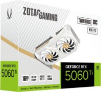 Zotac GAMING GeForce RTX 5060 Ti Twin Edge OC NVIDIA 16GB GDDR7 Videókártya