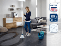 Leifheit 56792 Classic Felmosó szett - Fehér / Kék