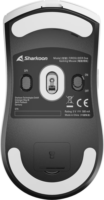 Sharkoon FIREGLIDER One RF Wireless és Vezetékes Gaming Egér - Fehér