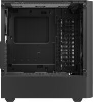 SAVIO NOCTIS FLOW Midi Torony Számítógépház + 4db 120mm ventilátor - Fekete