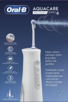 Oral-B AquaCare6 Pro Expert Akkus Szájzuhany 150ml - Fehér
