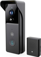 Nedis WIFICDP21BK Okos ajtócsengő kaputelefon FullHD kamerával - Fekete