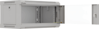 Lanberg 19" Fali rack szekrény 4U 540x350mm - Szürke