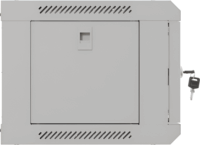 Lanberg 19" Fali rack szekrény 4U 540x350mm - Szürke