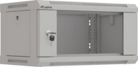 Lanberg 19" Fali rack szekrény 4U 540x350mm - Szürke