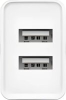 Unitek P1113A-EU 2x USB-A Hálózati Töltő Adapter 12W - Fehér
