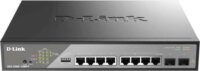 D-Link DSS-200G-10MPP/E 10-port Gigabit PoE Smart Managed Rack Switch