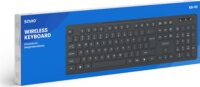 Savio KB-02 Wireless Billentyűzet US - Fekete