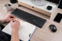 Savio KB-02 Wireless Billentyűzet US - Fekete