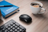 Savio KB-02 Wireless Billentyűzet US - Fekete