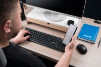 Savio KB-02 Wireless Billentyűzet US - Fekete