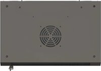 Lanberg 19" Fali rack szekrény 9U 540x350mm - Fekete