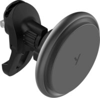 Yenkee YSM 820 MAGFOLD Autós telefontartó / Wireless töltő QI2 15W - Fekete