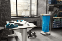 Hailo ProfiLine MSS XXXL 120 literes alumínium Szemetes - Szürke