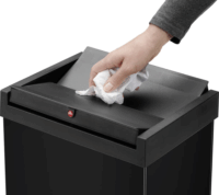 Hailo Big-Box Swing XL 52 literes önzáró műanyag szemetes - Fekete