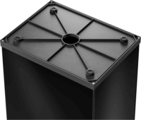 Hailo Big-Box Swing XL 52 literes önzáró műanyag szemetes - Fekete