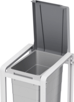 Hailo Profiline Öko XL 38 Literes Nyitható fedeles bővíthető szemetes - Szürke