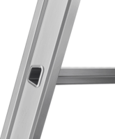 Hailo Master D100 2x5 lépcsőfokos alumínium állólétra