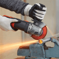 Black & Decker BEG220KA5-QS Elektromos Sarokcsiszoló Flex készlet kofferben Ø125mm 900W