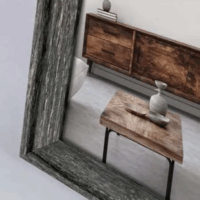 ZEP RT234L 30x40 cm Fa képkeret - Fekete