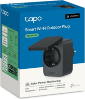 TP-Link Tapo P410M Kültéri konnektor WiFi Okos dugalj fogyasztásmérővel - Fekete