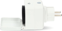 Nedis WIFIPO130FWT Kültéri konnektor WiFi Okos dugalj fogyasztásmérővel - Fehér