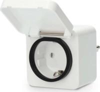 Nedis WIFIPO130FWT Kültéri konnektor WiFi Okos dugalj fogyasztásmérővel - Fehér