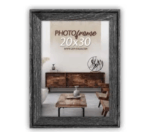 ZEP RT268L 15x20cm Fa képkeret - Fekete