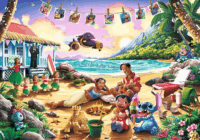 Trefl Lilo & Stitch Beach Party 1000 darabos puzzle