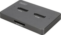 Digitus DA-71546-1 Dual M.2 NVMe Dokkoló állomás (USB-C 3.2 Gen 2 - M.2 NVMe / SATA)