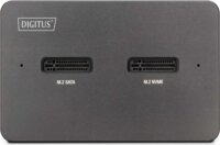 Digitus DA-71546-1 Dual M.2 NVMe Dokkoló állomás (USB-C 3.2 Gen 2 - M.2 NVMe / SATA)