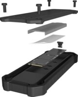 ICY BOX IB-1827MCP-C31 M.2 USB-C 3.2 Gen 2 Külső SSD ház - Fekete