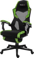 Huzaro Combat 3.1 Pixel Gamer szék lábtartóval - Fekete / Zöld