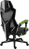 Huzaro Combat 3.1 Pixel Gamer szék lábtartóval - Fekete / Zöld