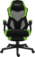 Huzaro Combat 3.1 Pixel Gamer szék lábtartóval - Fekete / Zöld