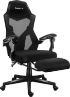 Huzaro Combat 3.1 Gamer szék lábtartóval - Fekete / Karbon