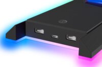Speedlink EXCELLO NX RGB Headset Tartó Állvány és USB 2.0 HUB - Fekete