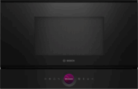 Bosch Serie 8 BER7321B1 beépíthető Mikrohullámú sütő 21L 900W - Fekete