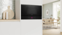 Bosch Serie 8 BER7321B1 beépíthető Mikrohullámú sütő 21L 900W - Fekete
