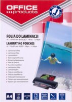Office Product 2 x 100 mikron A4 fényes lamináló fólia (100 db / csomag)